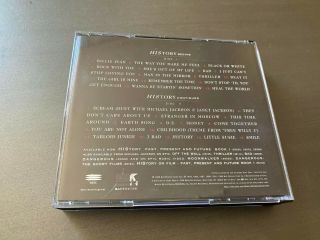 Michael Jackson History PROMO 2 CD Set In - Store Play CD Rare UNCENSORED lyrics 2