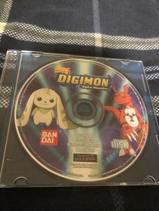 Digimon Digital Monsters Season 3 Pc Cd - Rom - Very Rare
