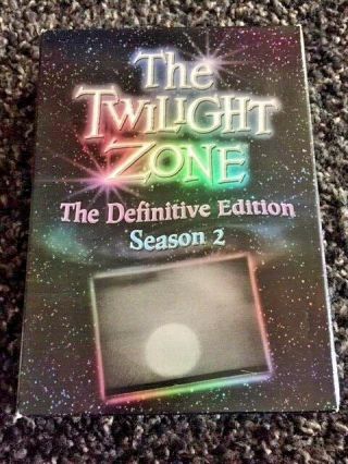 The Twilight Zone " Definitive Edition: Season 2 " 5 - Dvd Set (2004) Oop Rare