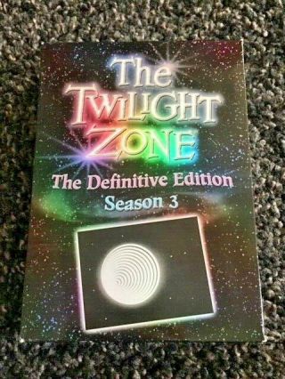 The Twilight Zone " Definitive Edition: Season 3 " 5 - Dvd Set (2004) Oop Rare