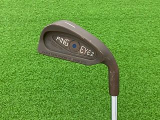 Rare Karsten Golf Ping Eye 2 Becu Blue Dot (1) Iron Right Handed Steel Copper