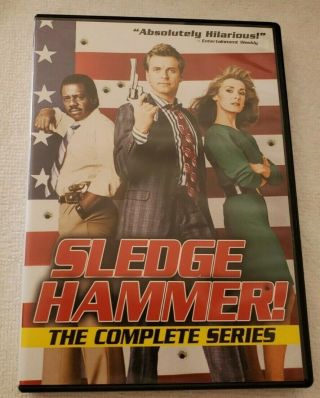 Sledge Hammer The Complete Series {dvd 2011} Out Of Print - Rare