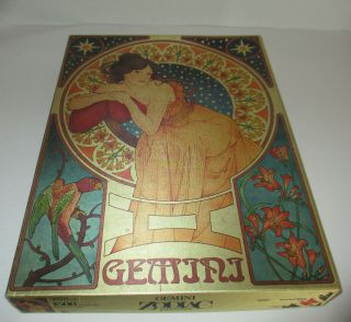 Gemini Zodiac 1500 Pc Puzzle Made In Italy International 9085 Htf Rare