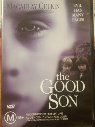 The Good Son Rare Dvd Macaulay Culkin & Elijah Wood Horror Suspense Drama Film