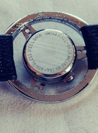 1970 ' s Vintage FORD PINTO Steering wheel WATCH Race Old School NOT RARE 3