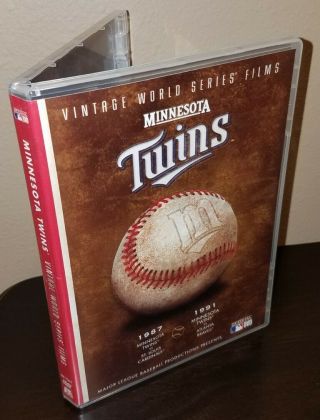 Minnesota Twins: Vintage World Series Films 1987 & 1991 (dvd,  2006) Rare,  Oop