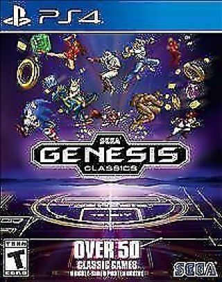 Sega Genesis Classics (sony Playstation 4,  2018) Rare