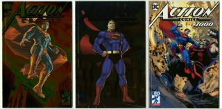 Action Comics 1000 Convention Gold Sdcc Silver Foil Jim Lee Tour Rare Variants