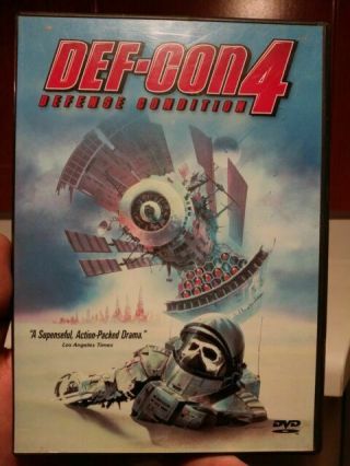 Def - Con 4 Dvd 1985 Sci - Fi Cult Classic Anchor Bay 2001 Edition Out Of Print Rare
