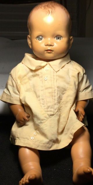 Vintage 1940’s 50’s Doll Ideal Doll Patent Number 2252077 Made In The Usa