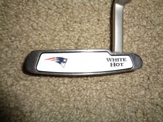 Odyssey Rh 35 " White Hot 1 Golf Putter - England Patriots - Rare