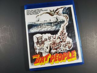 The Bat People (blu - Ray Disc,  2017) Rare Cult Horror Classic