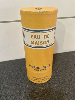 Rare Eau De Maison Pierre Deux Room Spray 250 Ml 3/4 Full 8 Fl Oz Bottle