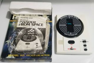 Invader From Space Rare Epoch Vintage Electronic Lcd Handheld Game Awesome