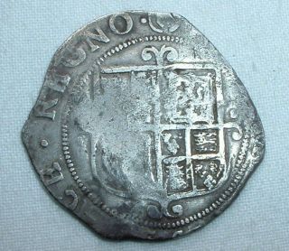 Rare Stuart Britain - Charles I - Hammered Silver Shilling Mm (r)