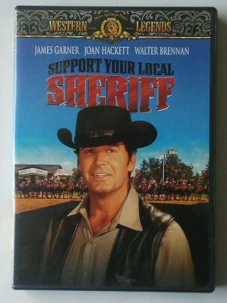Support Your Local Sheriff (2001) Dvd - Western Legends - Rare - Oop - W/ Insert