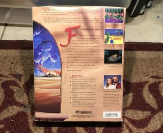 Quest For Glory II Trial By Fire DOS Computer Game & Rare 2