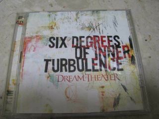 Dream Theater - Six Degrees Of Inner Turbulence - Mega Rare Israeli Promo 2cd