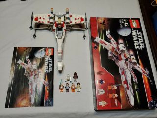 2006 Lego Star Wars 6212 X - Wing Fighter Limited Edition 100 Complete Rare