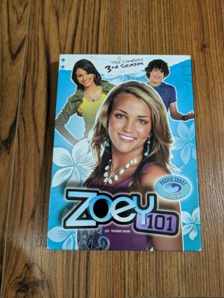 Zoey 101 Season 3 Dvd 2011 Third Season 3rd Season Very Rare W Slipcover