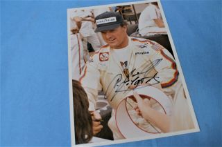 Rare 1971 A.  J.  Foyt Indy 500 Race Car Signed Autographed Photo