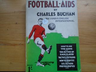 Football Aids By Charles Buchan,  Softback,  1929 - Rare In