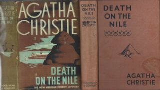 Agatha Christie - Death On The Nile - Rare 1st 1938 Dj