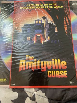 Rare Horror Laserdisc The Amityville Curse Vidmark Entertainment