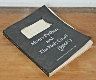 Rare Monty Python And The Holy Grail (book) Script Book 1st Edition 1977 Methuen
