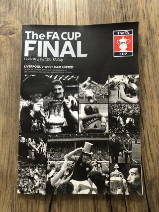 Liverpool v West Ham United FA Cup Final 13th May 2006 and Ticket RARE 2