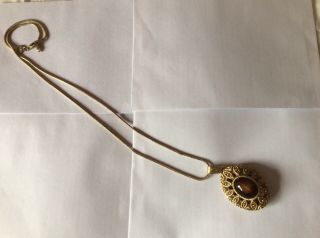 Vanda Rare Vintage Locket Necklace 925