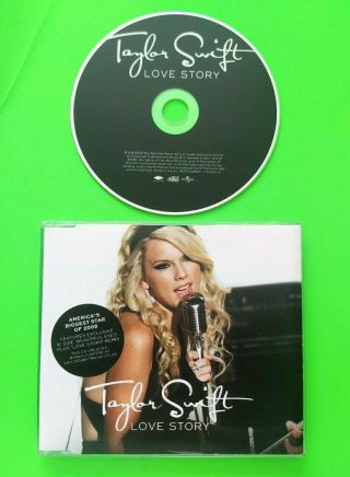 Taylor Swift - Love Story - Rare 3trk Cd Single