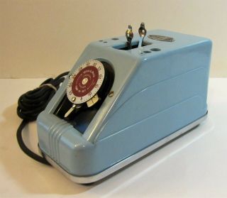 Rare Blue - Vintage Crescent Wig - L - Bug Model 5a Dental Amalgamator - Great