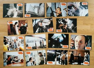 Q The Winged Serpent 15 Rare German Lobby Cards 