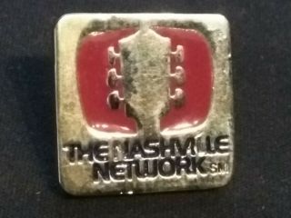 Vintage The Nashville Network Nhra Drag Racing Hat Pin Rare
