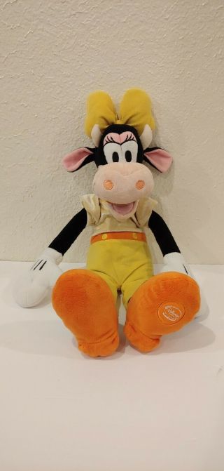 Disney Mickey Mouse Clubhouse Clarabelle Cow Plush Toy Rare
