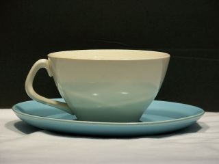 Cannonsburg Temporama Mid - Century Cup and Saucer 3