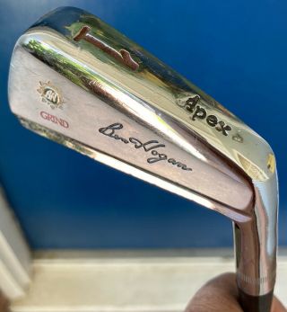 Rare Ben Hogan Apex Grind Single 1 Iron 4 Steel Shaft (stiff) Mens Rh Golf Club