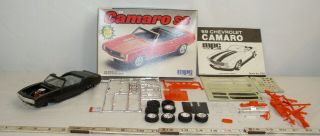 Mpc 69 Chevy Camaro Ss Car Model Kit Built Up Boxed 1/25