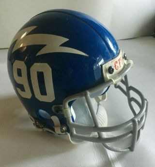 Rare Cfl Winnipeg Blue Bombers Throwback Mini Football Helmet