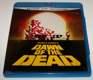 Dawn Of The Dead (1978) Blu - Ray Disc George A.  Romero Anchor Bay Rare Oop