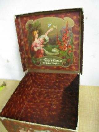 Rare Antique Advertising Victorian Women Swift Company Soap Box Store Display