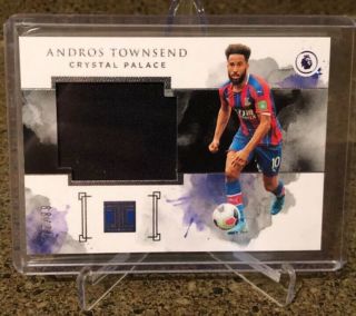 Andros Townsend Crystal Palace Match - Worn Jersey Patch Card 72/99 Tottenham Rare