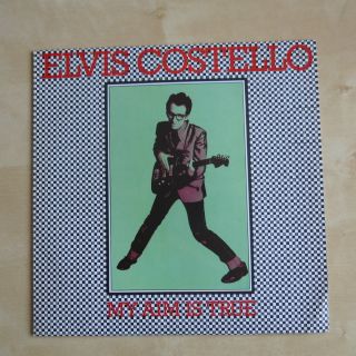 Elvis Costello My Aim Is True Rare Portugal Pressing Vinyl Lp Stiff Records Seez