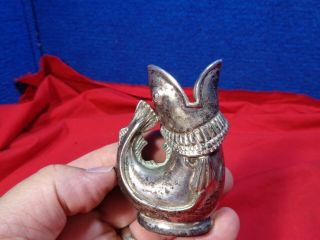 Antique Silverplate Figural Toothpick Holder Shreve Crumo & Low Boston