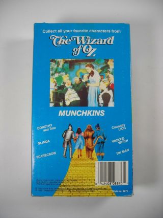 Vtg 1988 The Wizard of Oz Munchkins Soldier Doll Figure Multi Toys 8876 NIB 3