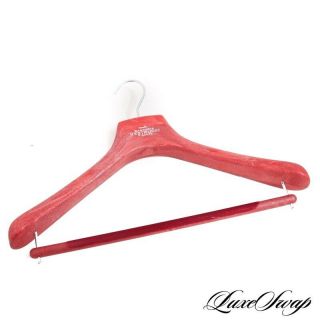 Rare Lnwot Sartoria Vestrucci Firenze Red Composite Jacket Pants Suit Hanger Nr