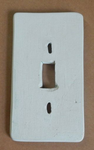 Vintage Handcrafted Ceramic Light Switch Cover 2