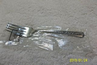 Towle Rambler Rose Sterling Silver Salad Fork - In Factory Wrap - 6 5/8 "