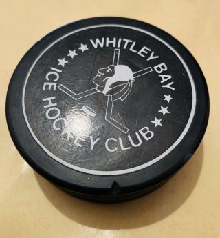 Whitley Warriors Rare Vintage Branded Game Ice Hockey Puck